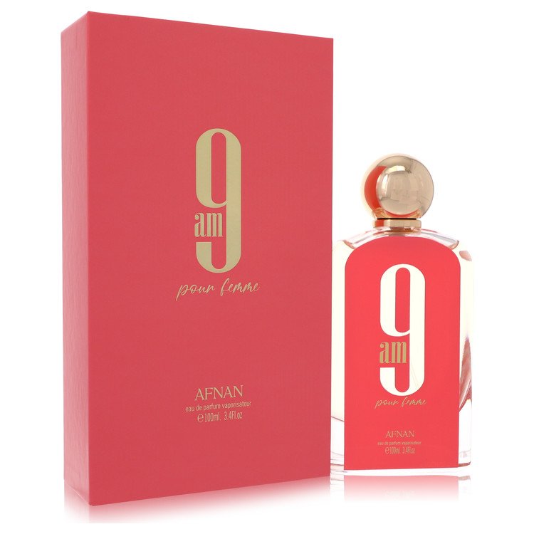 9 Am Femme Perfume By Afnan 3.4 Oz Eau De Parfum Spray For Women In Box